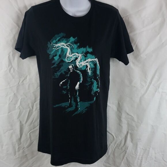 The Bride of Frankenstein Women's Small Black T-Shirt - Picture 2 of 7